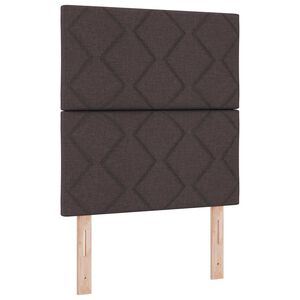 vidaXL LED box s pružinami Tmavohned&aacute; 80 x 200 cm l&aacute;tka