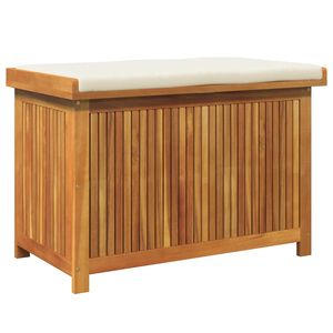vidaXL Vonkaj&scaron;&iacute; box na vank&uacute;&scaron;e 90x50x60,5 cm ak&aacute;ciov&yacute; mas&iacute;v