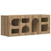 vidaXL TV skrinka ELST 100 x 35 x 40 cm Remeseln&yacute; dub Kompozitn&eacute; drevo