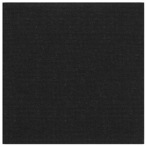 vidaXL N&aacute;stenn&yacute; čeln&iacute;k 12 ks 30 x 30 cm Čierna l&aacute;tka
