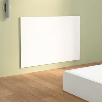 vidaXL Čelo postele biele 120x1,5x80 cm spracované drevo