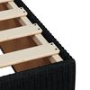 vidaXL Boxspring posteľ s matracom čierna 120x190 cm l&aacute;tka