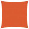 vidaXL Tieniaca plachta 160 g/m&sup2; oranžov&aacute; 2,5x2,5 m HDPE