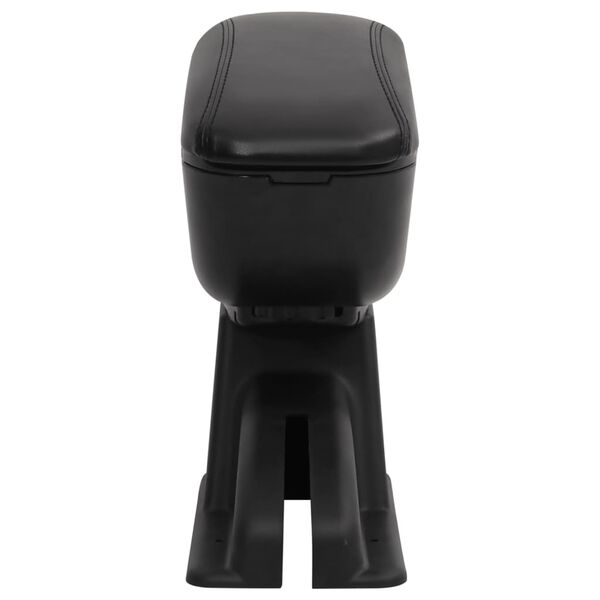 vidaXL Lakťová opierka do auta čierna 12x29x(32-46) cm ABS