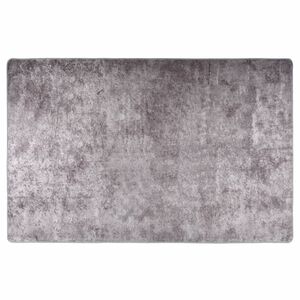 vidaXL Prateľn&yacute; koberec 80x150 cm siv&yacute;