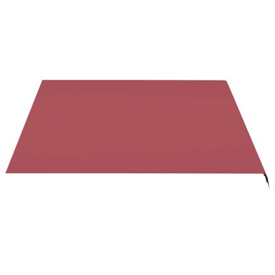 vidaXL Náhradná látka na markízu burgundská červená 4,5x3,5 m