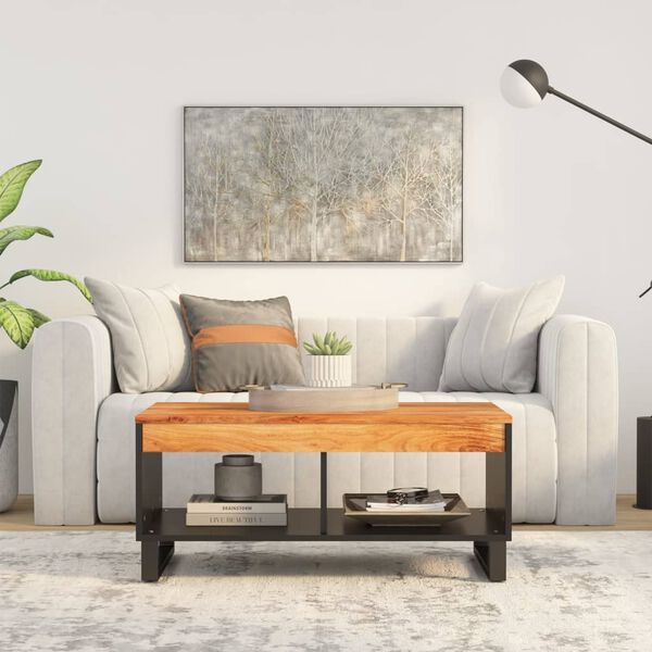 vidaXL Konferenčn&yacute; stol&iacute;k 90x50x40 cm mas&iacute;vne ak&aacute;ciov&eacute; drevo