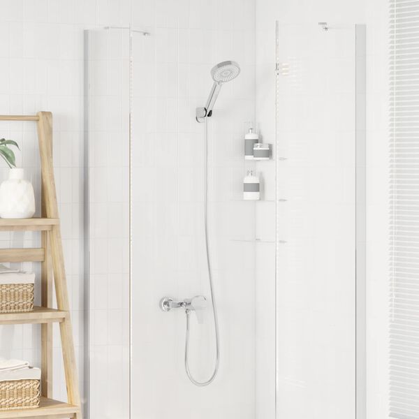 vidaXL S&uacute;prava sprchovej hlavice Chr&oacute;m G 1 / 2 palca Mosadzn&aacute;