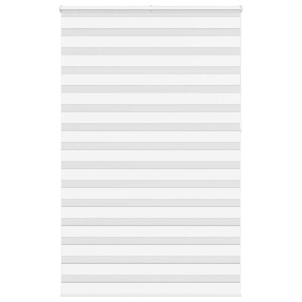 vidaXL Zebra roleta biela 150x230 cm &scaron;&iacute;rka l&aacute;tky 145,9cm polyester