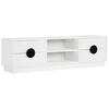 vidaXL TV skrinka VENRAY 137,5 x 33 x 40 cm Biela