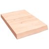 vidaXL K&uacute;peľňov&aacute; doska 40x60x(2-6) cm neo&scaron;etren&yacute; mas&iacute;v