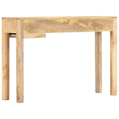 vidaXL Konzolový stolík 110x30x75 cm masívne mangoníkové drevo