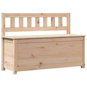 vidaXL Lavička 110x41x76,5 cm mas&iacute;vne borovicov&eacute; drevo