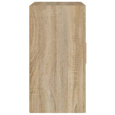 vidaXL Nástenná skrinka dub sonoma 60x30x60 cm spracované drevo