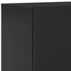 vidaXL 5-dielne TV n&aacute;stenn&eacute; skrinky čierne kompozitn&eacute; drevo