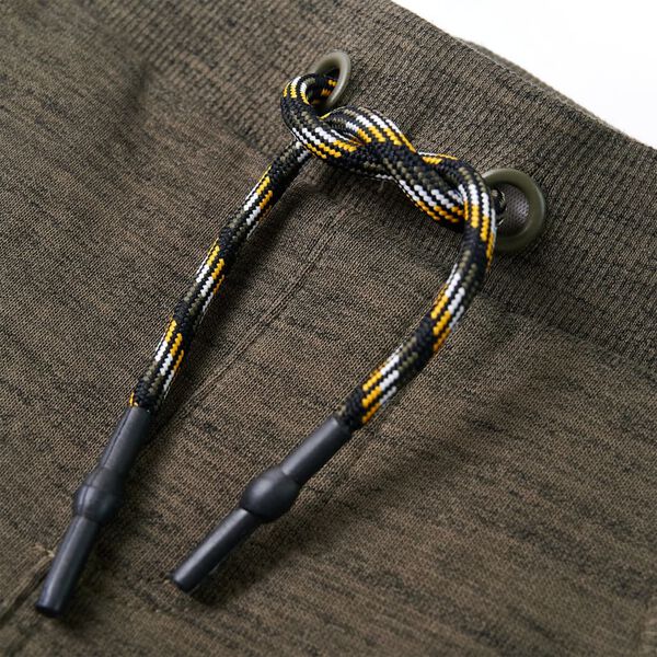 Detsk&eacute; tepl&aacute;ky tmav&eacute; kaki melanž 116