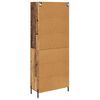 vidaXL Highboard Star&eacute; drevo 69,5 x 34 x 180 cm Kompozitn&eacute; drevo