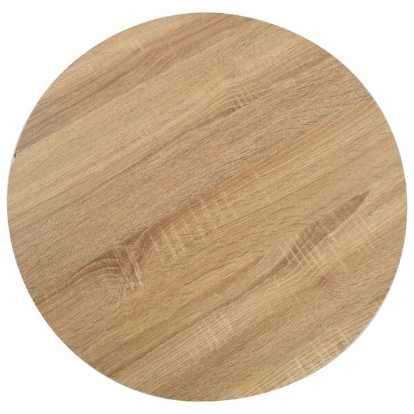 vidaXL Bistro stol&iacute;k bledohned&yacute; 80 cm MDF