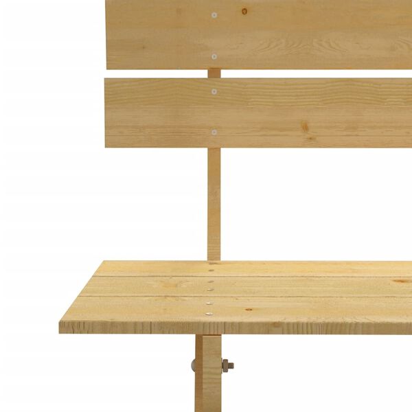 vidaXL Z&aacute;hradn&aacute; lavička 150 cm, impregnovan&aacute; borovica