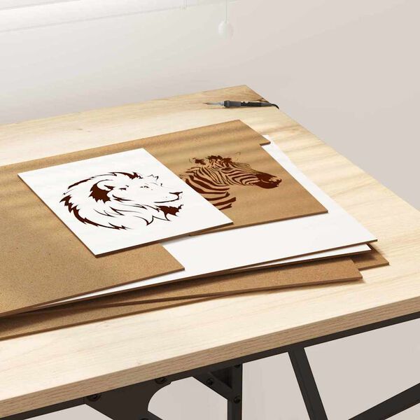 vidaXL Dekoračn&eacute; panely 50 pcs Biela 30 x 42 x 0.27 cm