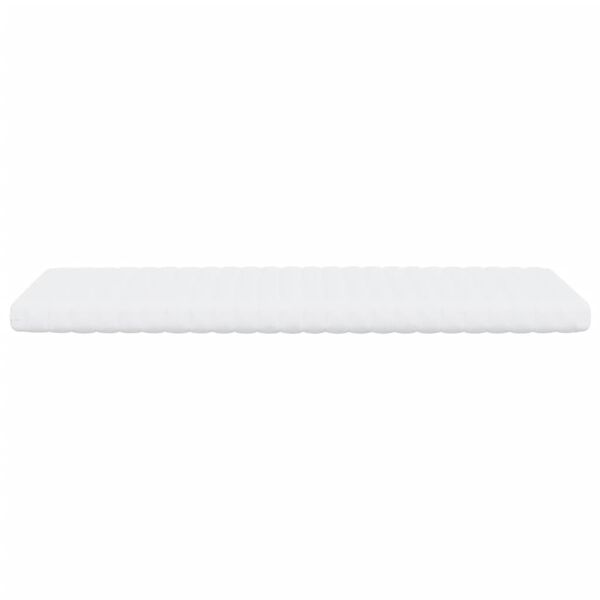 vidaXL Penový matrac biely 90x190 cm 7 zón tvrdosť 20 ILD
