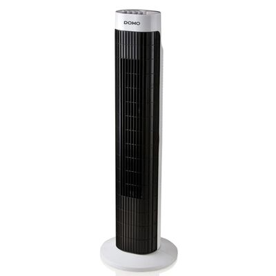 DOMO Vežový ventilátor 77 cm, 45 W, čierny DO8125