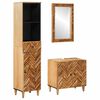 vidaXL Set kabinetov do k&uacute;peľne 3 ks 62 x 33 x 58 cm