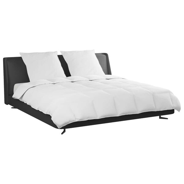 vidaXL Sada prikr&yacute;vok s vank&uacute;&scaron;om 3 pcs Biela Husacia perie