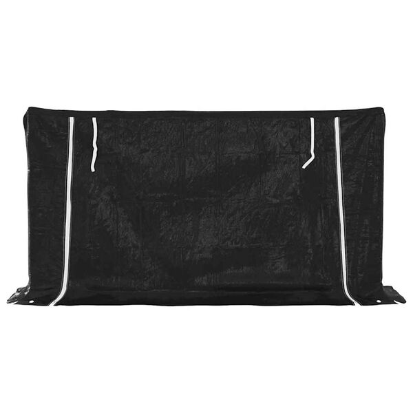 vidaXL Reg&aacute;l na krbov&eacute; drevo s pl&aacute;&scaron;tenkou 200,5x41x110,5 cm