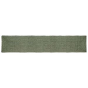 vidaXL Kusov&eacute; koberce Obdĺžnikov&yacute; Olivovo zelen&aacute; 60 x 400 cm Juta