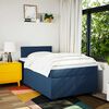 vidaXL Boxspring posteľ s matracom modr&aacute; 120x190 cm l&aacute;tka