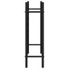 vidaXL Stojan na v&iacute;no pre 48 flia&scaron; čierny kovov&yacute;