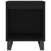 vidaXL Nočné stolíky 2 ks čierne 40x35x50 cm kompozitné drevo