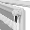 vidaXL Zebrov&aacute; roleta 80,9x175 cm &Scaron;&iacute;rka l&aacute;tky 76,7 cm siv&aacute;