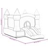 Happy Hop Skákací hrad so šmykľavkou 264x365x214 cm