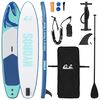 vidaXL Inflatovateľn&aacute; paddle board HYDROS 335 x 76 x 15 cm Tyrkysov&aacute;