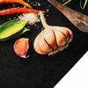vidaXL Kuchynsk&yacute; koberec um&yacute;vateľn&yacute; Spices 60x180 cm zamat