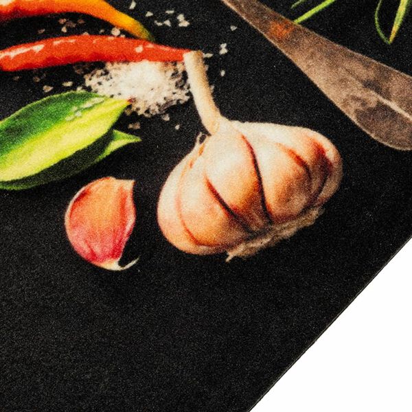 vidaXL Kuchynsk&yacute; koberec um&yacute;vateľn&yacute; Spices 60x180 cm zamat