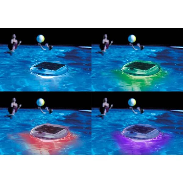 Intex Sol&aacute;rne LED pl&aacute;vaj&uacute;ce baz&eacute;nov&eacute; svietidlo