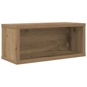 vidaXL Roh na skladovanie CD Dub artisan 40 x 17 x 17 cm