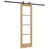 vidaXL Posuvné dvere Prírodná 61 x 198,5 cm