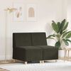vidaXL Bezr&uacute;čkov&aacute; modul&aacute;rna sofa jednotka 2 pcs Zelen&aacute; 55 x 74 x 82 cm