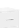 vidaXL Komody 2 ks biele 60x31x84 cm kompozitn&eacute; drevo