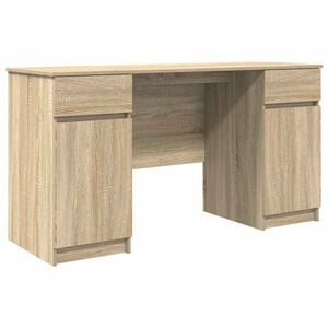 vidaXL St&ocirc;l dub sonoma Kompozitn&eacute; drevo 140 x 49 x 76 cm