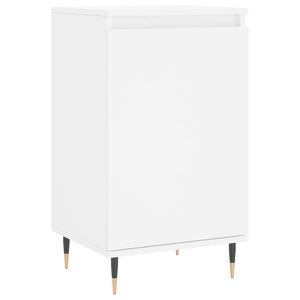 vidaXL Komoda biela 40x35x70 cm kompozitn&eacute; drevo