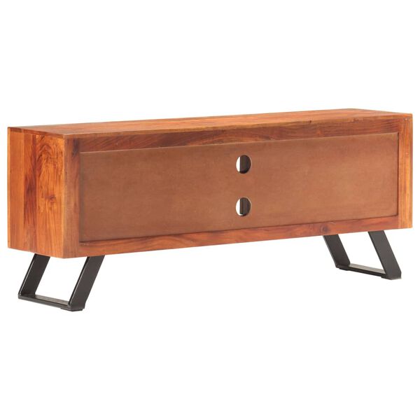 vidaXL TV skrinka 122x30x49 cm masívne akáciové drevo