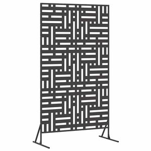vidaXL Z&aacute;ves na zabezpečenie s&uacute;kromia 100 x 50 x 180 cm Oceľ Čierna