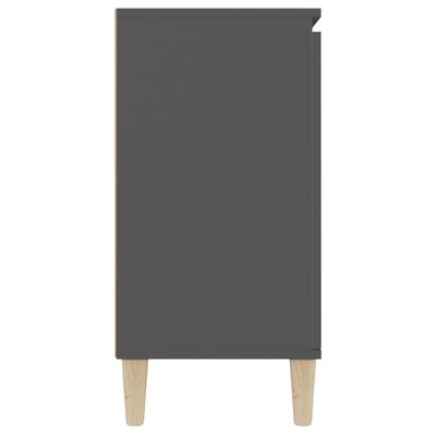 vidaXL Komoda, sivá 103,5x35x70 cm, kompozitné drevo
