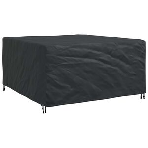 vidaXL Obal na n&aacute;bytok Jednofarebn&yacute; Čierna 180 x 190 x 85 cm 210D