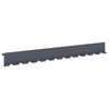 vidaXL Obrubn&iacute;k tr&aacute;vnika 20 ks 102 x 10 x 4 cm Oceľ Antracitov&aacute;